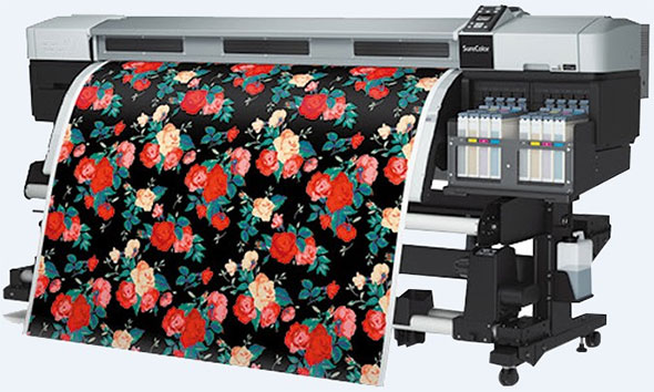 數碼印花圖像打印中出現明顯的斷線條紋怎么辦？