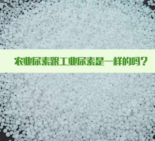 農(nóng)業(yè)尿素跟工業(yè)尿素是一樣的嗎?
