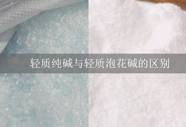 輕質純堿與輕質泡花堿的區別