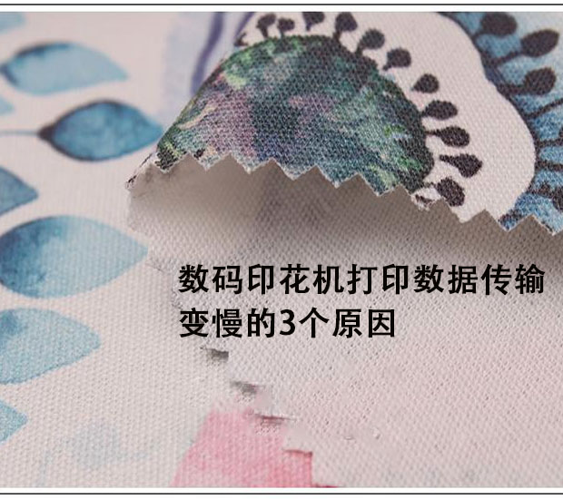 數(shù)碼印花機打印數(shù)據(jù)傳輸變慢的3個原因