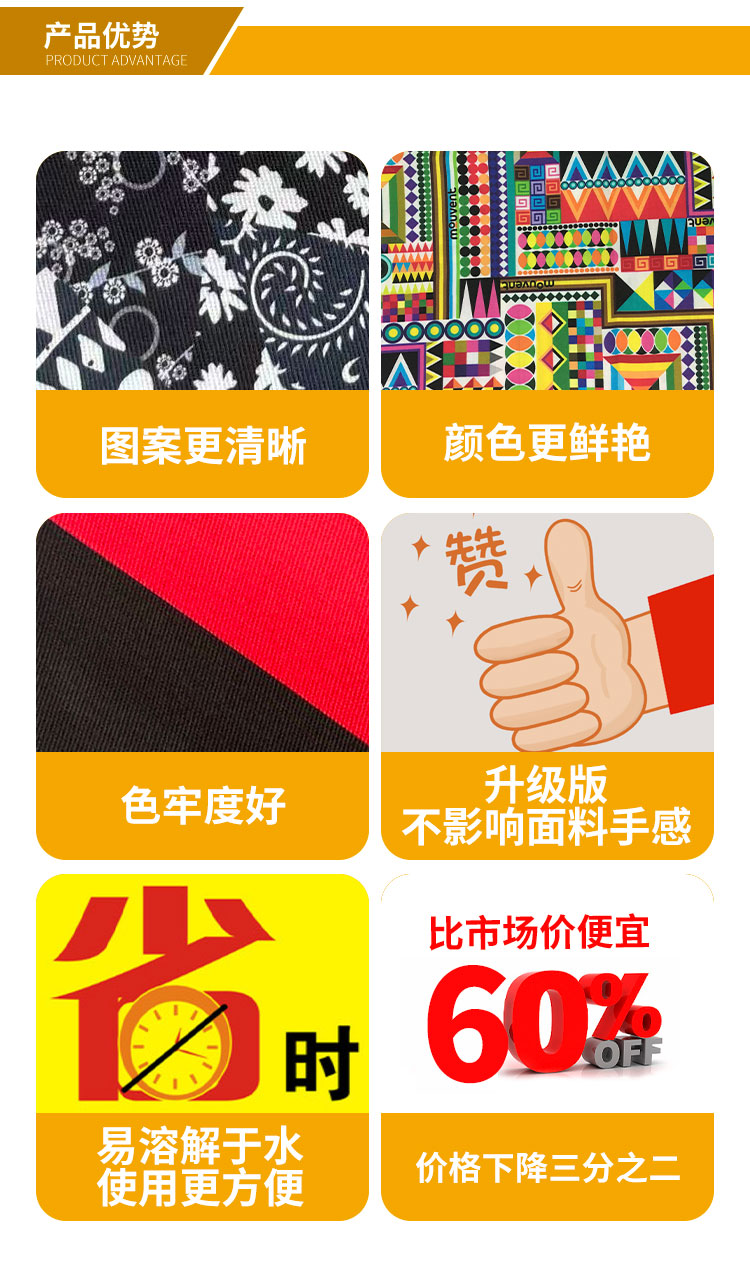 涂料數碼印花增色劑