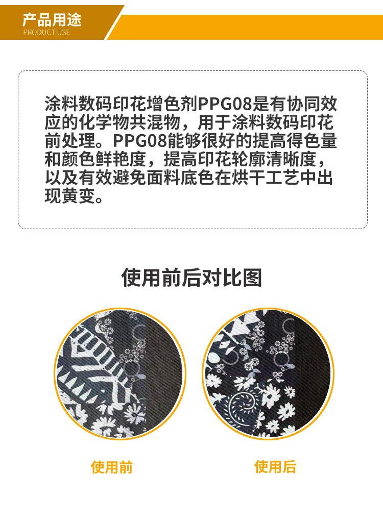 涂料數碼印花增色劑