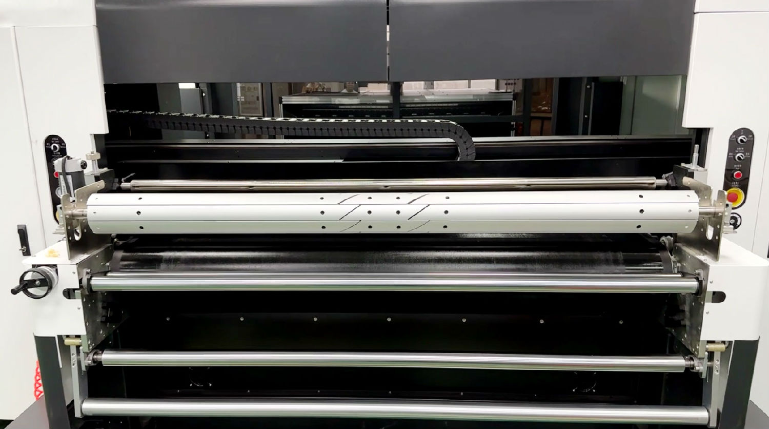 坦克鏈保護數碼印花機哪些部件?